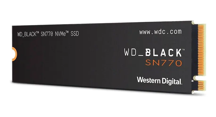 SSD 1TB M.2 2280 NVMe PCIe Gen 4x4 Western Digital WD Black SN770 (5150 MB/s)